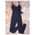 Plus Cotton Strappy Jumpsuit - Live Fabulously