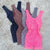 Stone Washed Seamless Romper - Live Fabulously