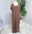 V Neck Pockets Maxi Dress - Live Fabulously