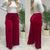 Velvet Vibes Wide Leg Pants - Live Fabulously